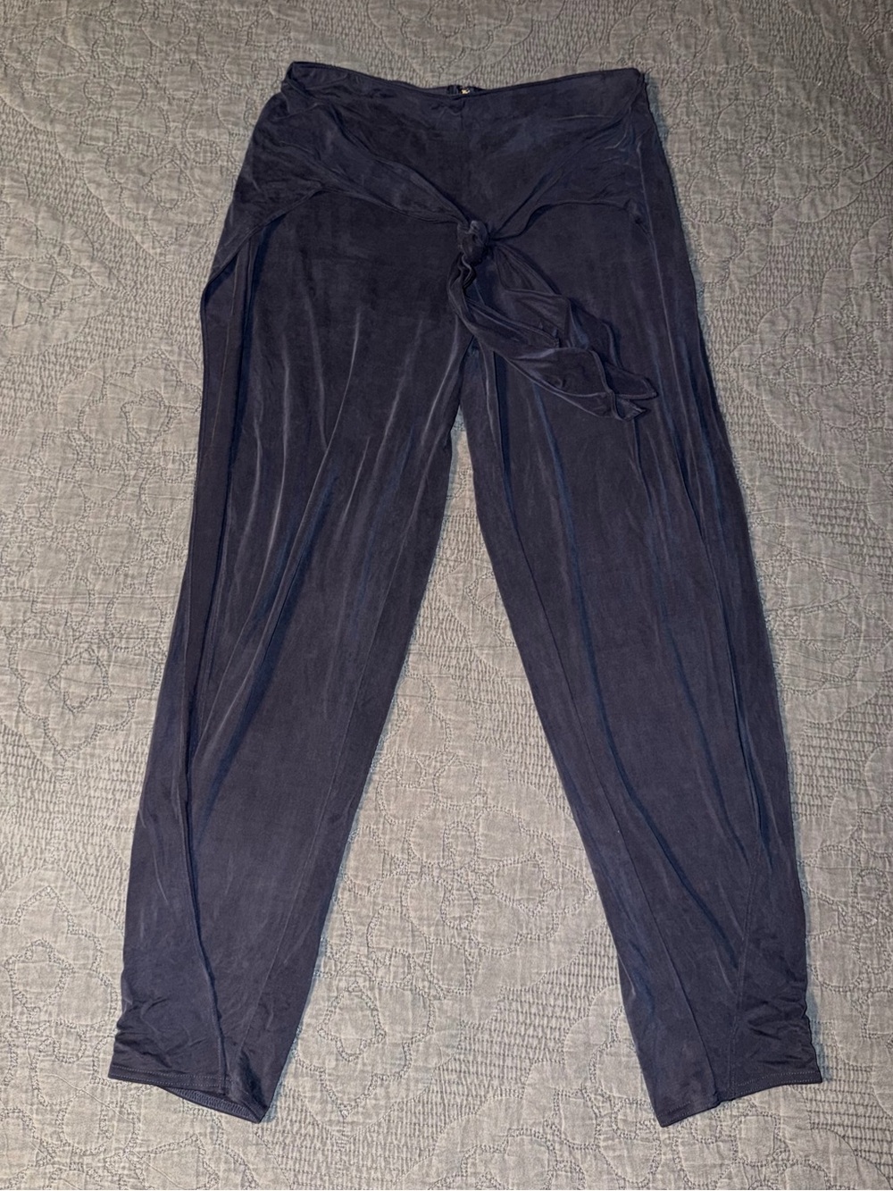 Haute Hippie Tie Front Harem Pant-Midnight Women’s Size-S